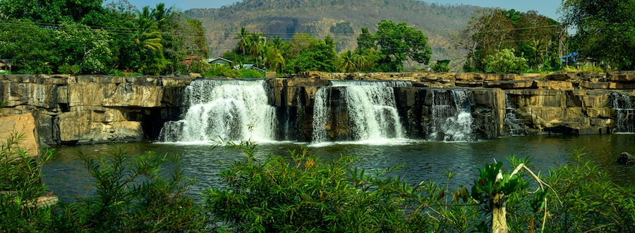 Poi waterfall in Wang thong district, Phitsanulok, Thailand