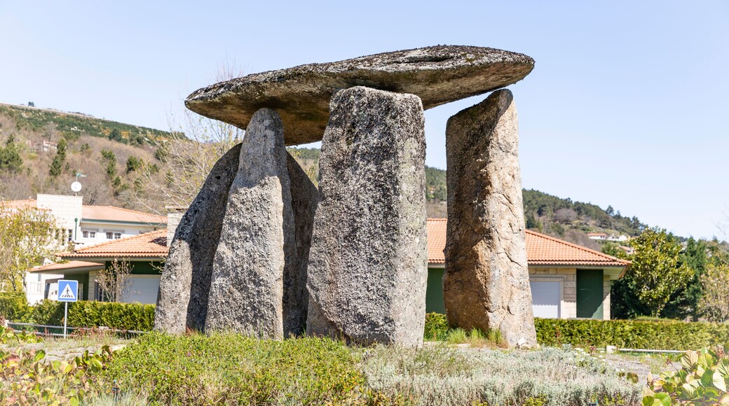 Anta (Megalithic Dolmen) at Vila Pouca de Aguiar town, district of Vila Real, Portugal