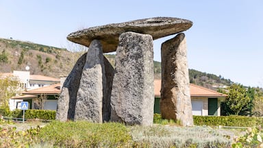 Anta (Megalithic Dolmen) at Vila Pouca de Aguiar town, district of Vila Real, Portugal