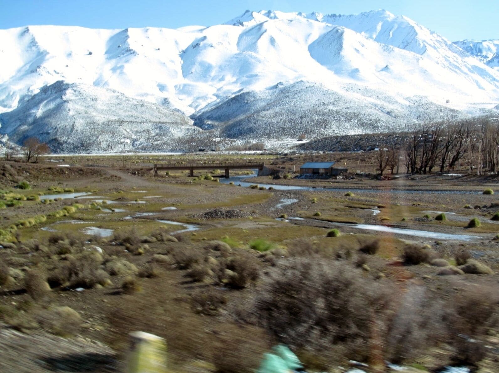A vast Valley, before reaching Valle de las Leñas.