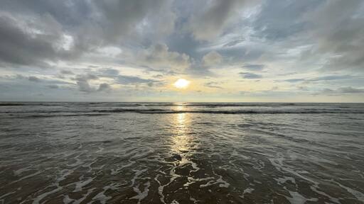 Beautiful Sunset view at Kumta Gokarna, Udupi Karnataka, India. Picture is apt for the wallpaper