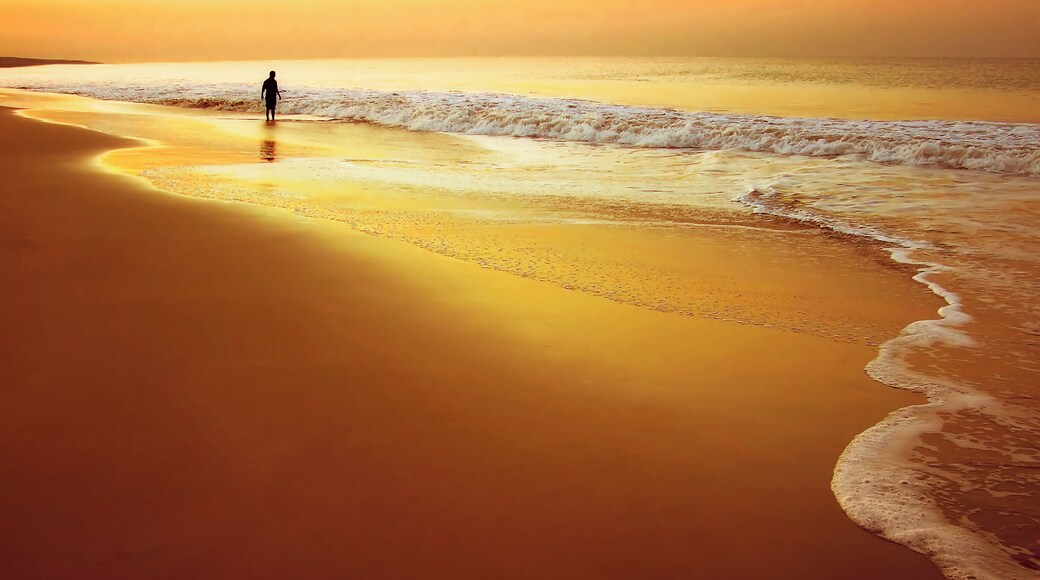 holy beach of somnath,Gujrat in India