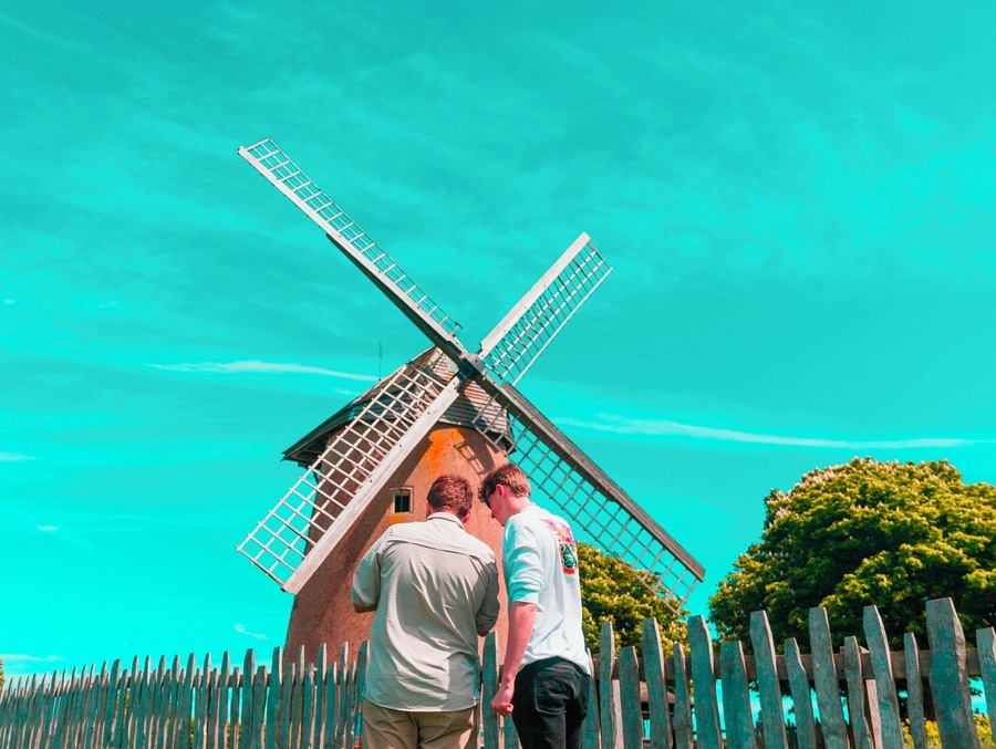 Really Cool old windmill on the Isle of white
