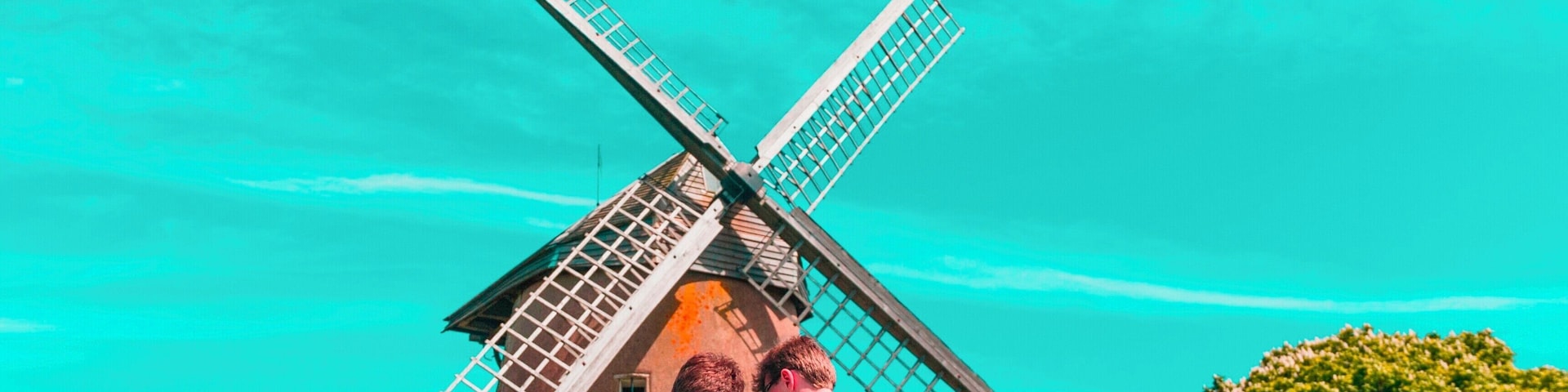 Really Cool old windmill on the Isle of white