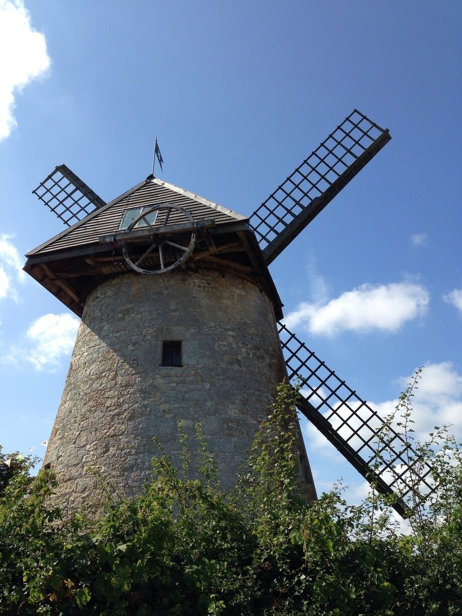 Nice old windmill ,, great coffee shops in town .