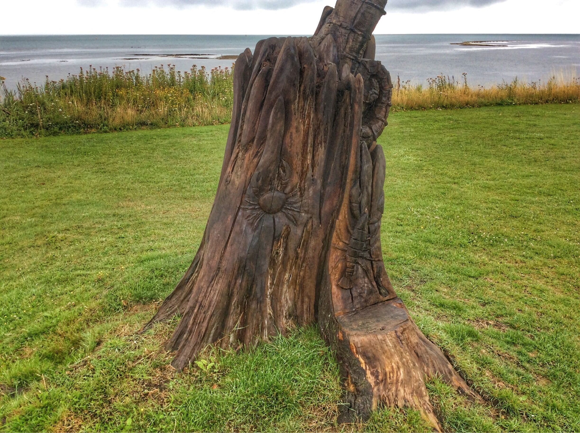 Cool carving at Warners hotel 