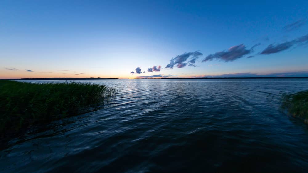 Wild Masuria -ultra wide view of the lake