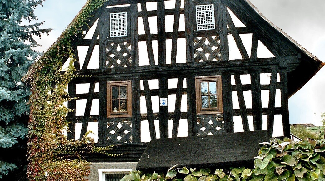 Heukewalde, half-timbered house