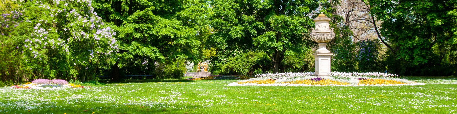 Park, Bürgerwiese - Dresden, Sachsen