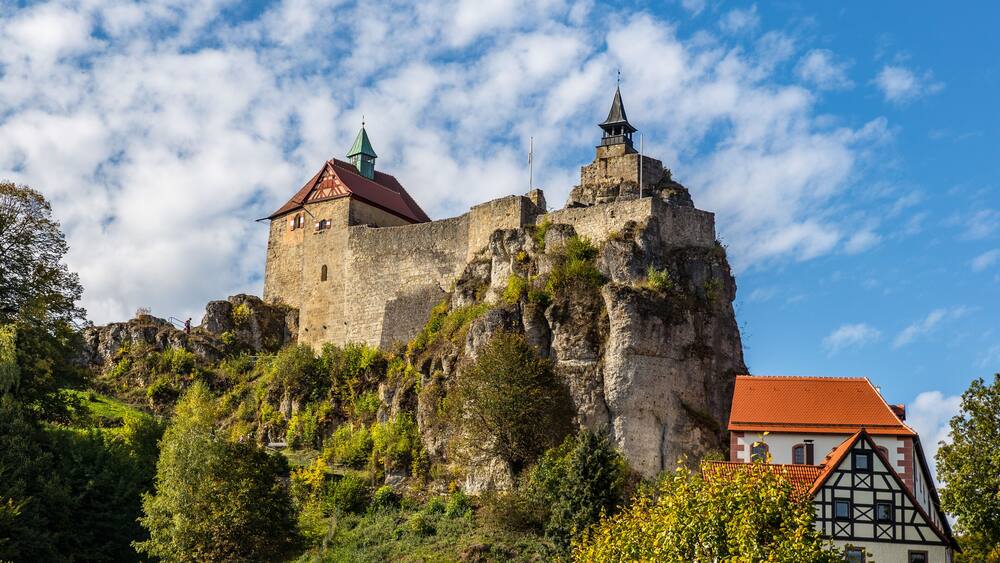 Old Castle, Hohenstein, Bavaria, Germany. Shutterstock ID 464969963