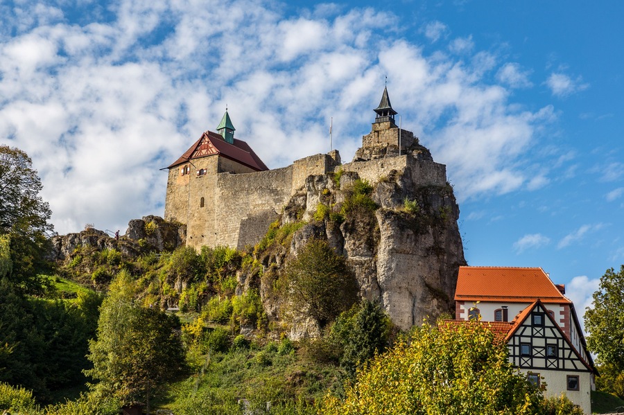 Old Castle, Hohenstein, Bavaria, Germany. Shutterstock ID 464969963