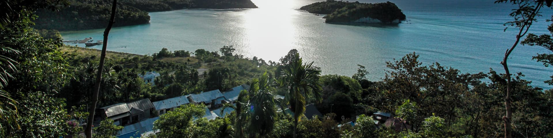 Visit Sabang Island, the northwest most island of Indonesia where the Kilometer Zero is started.
You can reach this island by airplane or ferry from Banda Aceh, the capital of Nanggroe Aceh Darussalam where this island resides.