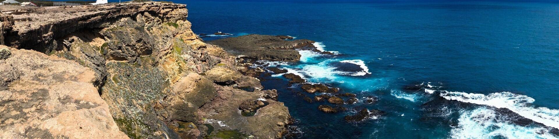 Take a short trip from Portland to visit the Cape Nelson lighthouse for spectacular panoramas of the wild southern coast of Australia.