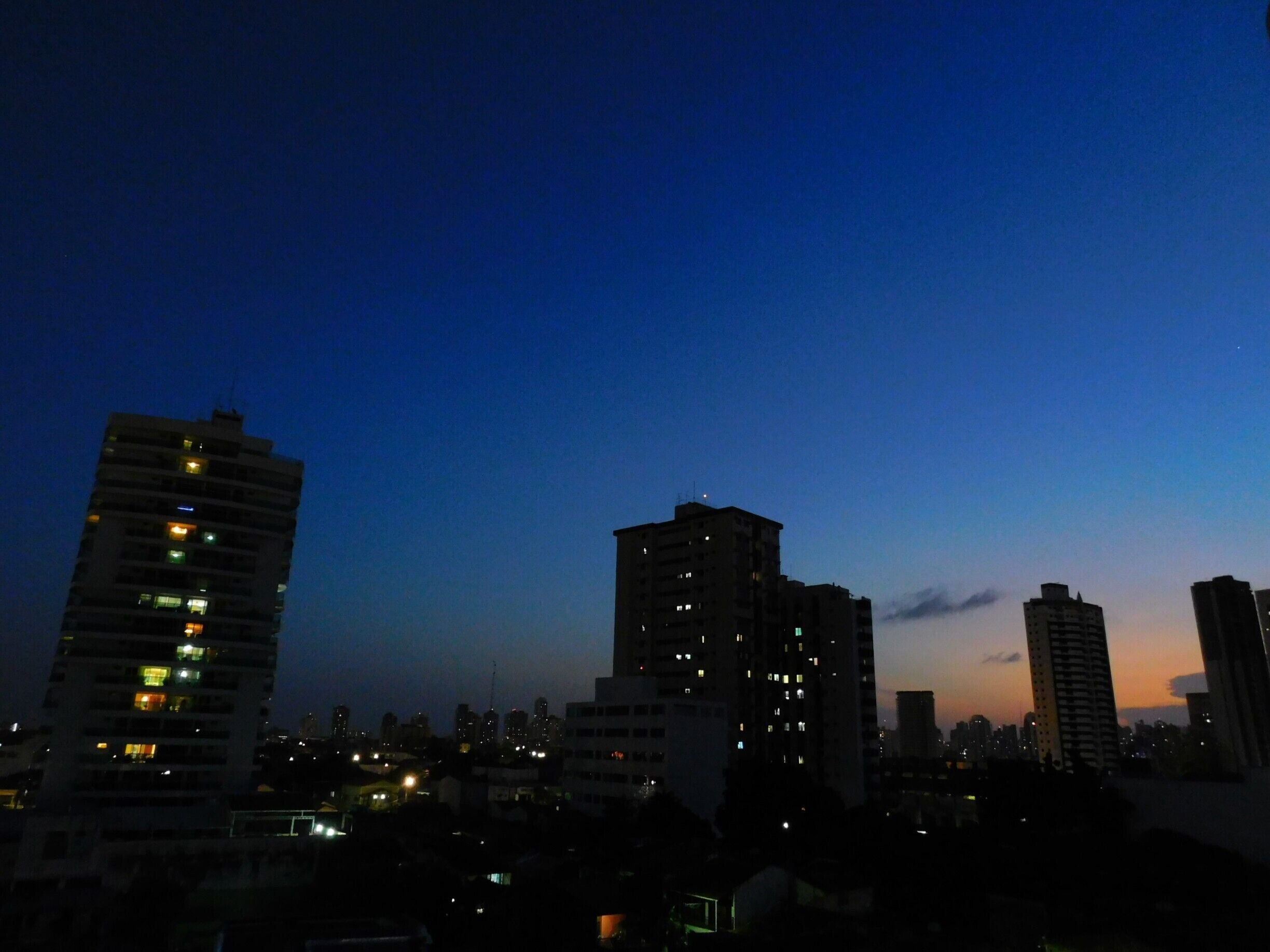 End of the afternoon