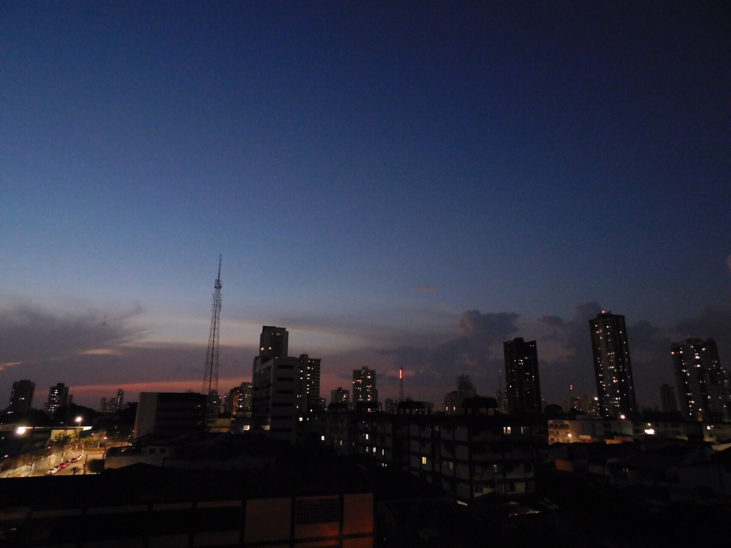 End of the afternoon