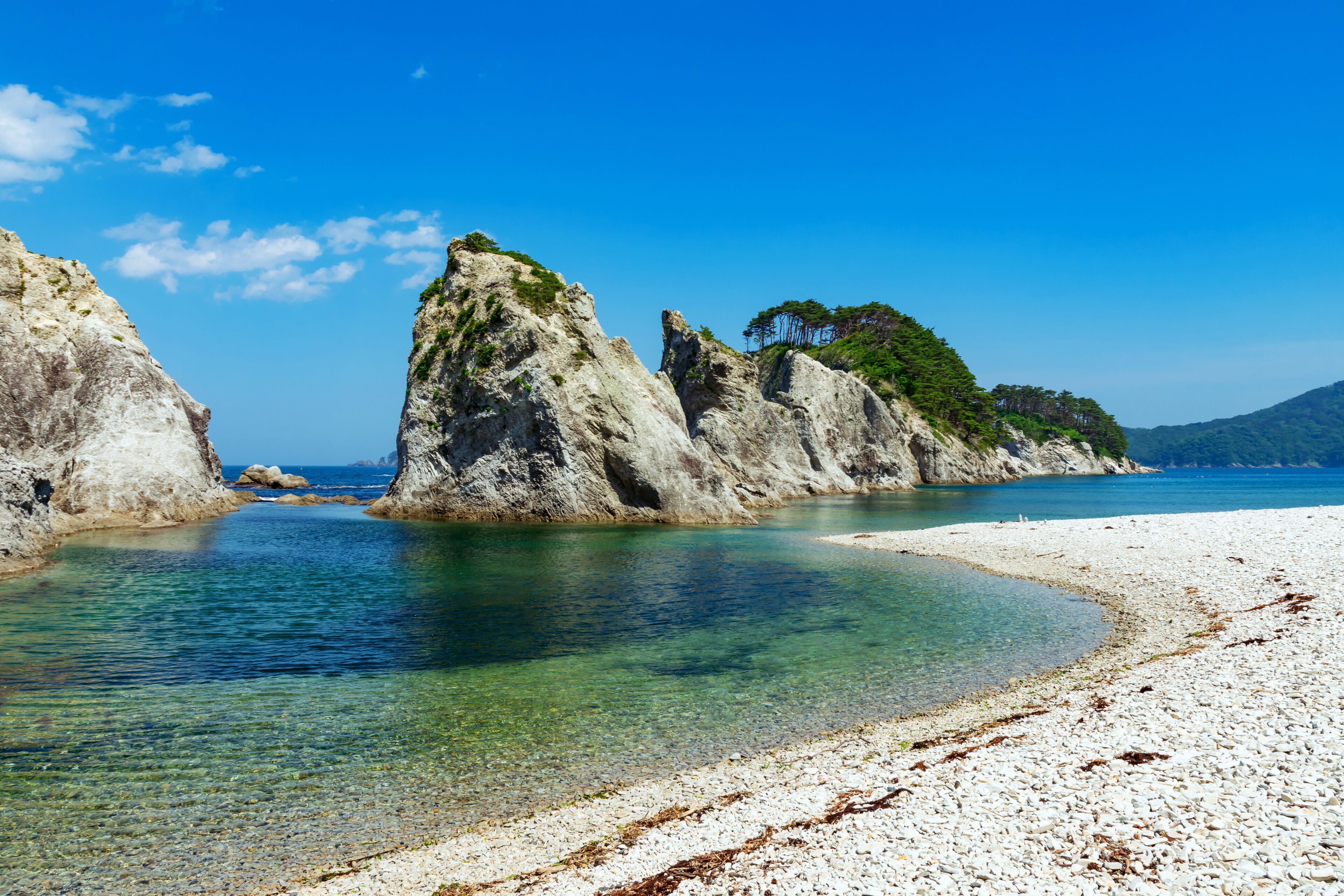 【岩手県宮古市浄土ヶ浜】浄土ヶ浜は三陸を代表する景勝地