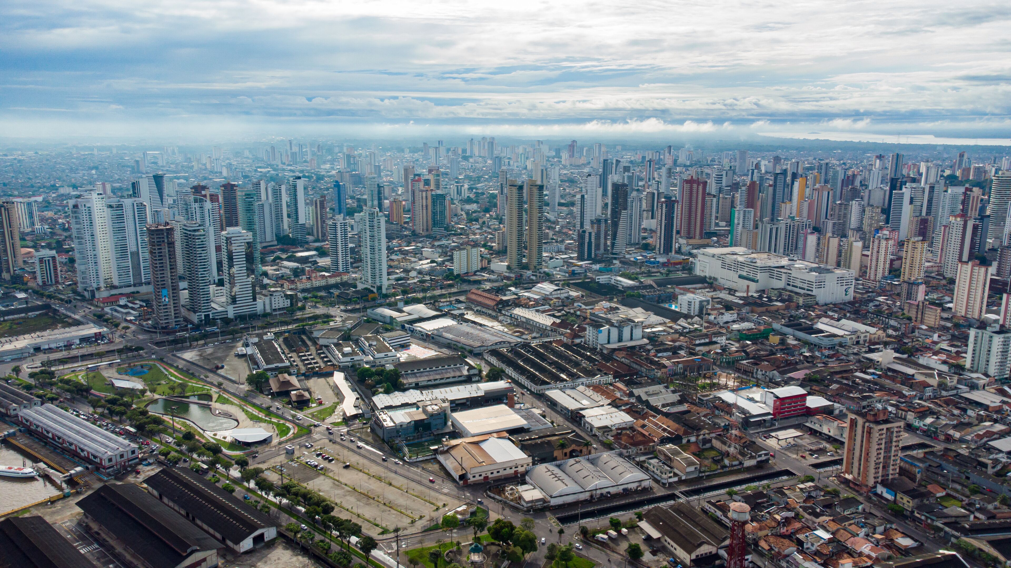 City of Belem do Para, north of Brazil