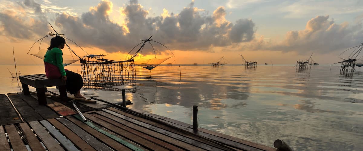 Sunrise Talay Noi Subdistrict, Khuan Khanun District Phatthalung Province,Thailand