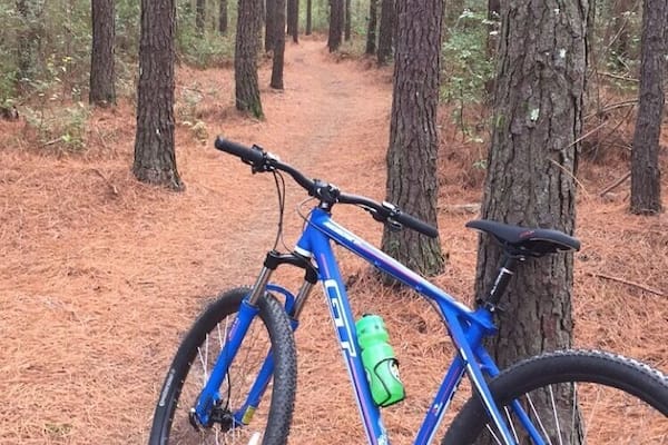Some easy riding through Brunswick Nature Park. Nice trails.