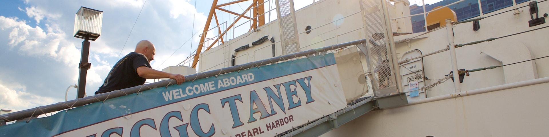 USCGC Taney as well as an individual male
