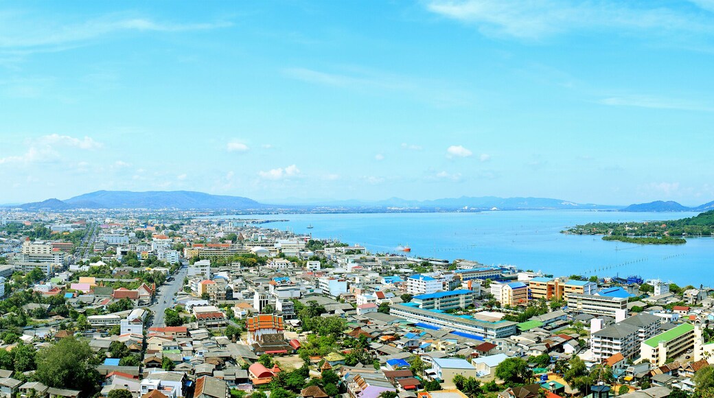 The Songkhla lake in Thailand