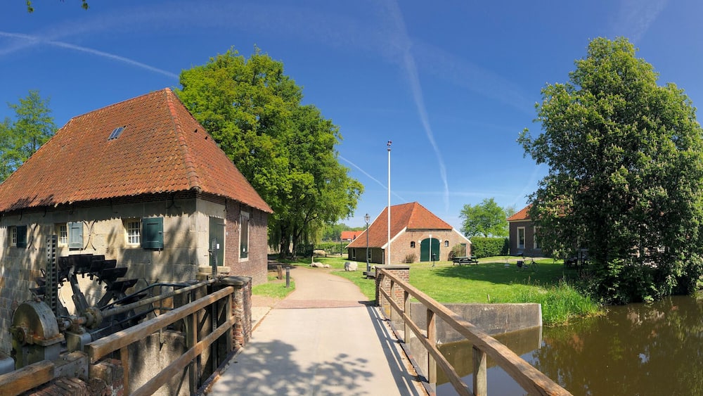 Mallumse mill panoramic in Eibergen in Gelderland