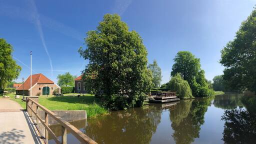 Mallumse mill panoramic in Eibergen in Gelderland