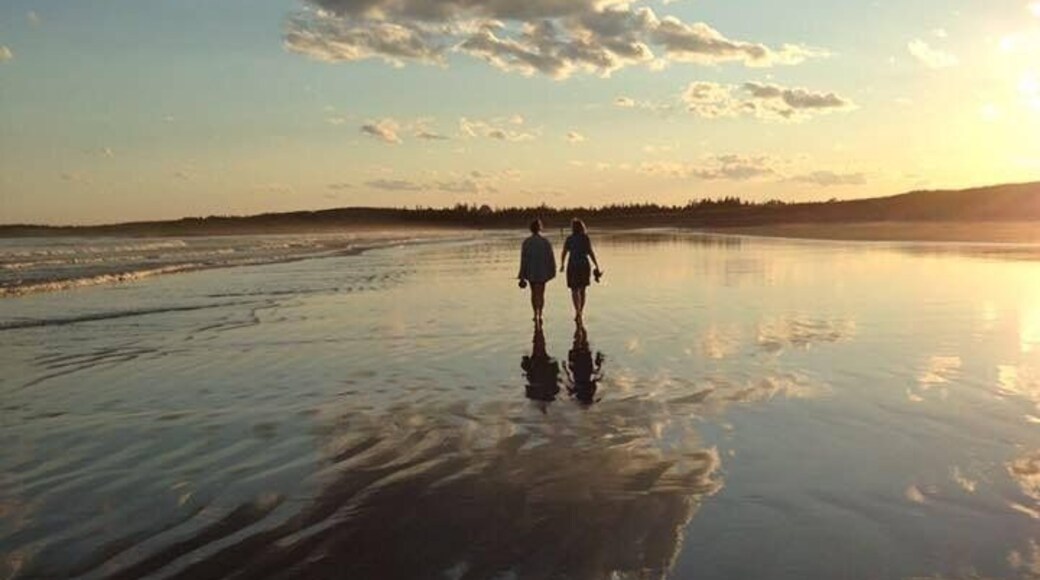 Summer 2016
This quickly became our go-to beach last summer. Endless amounts of sand. Tidal pools for exploring. Waves for some excitement. & of course, a glowing sunset to end the day on a high.
**My mother and I getting our feet wet. Shot by my younger sister.
#summer #beach #novascotia