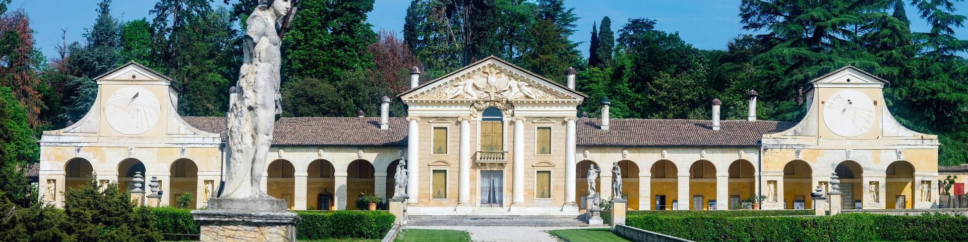 Maser Treviso, Italy - May 6, 2023 : Villa Barbaro is a Venetian villa, built by Andrea Palladio between 1554 and 1558-1560