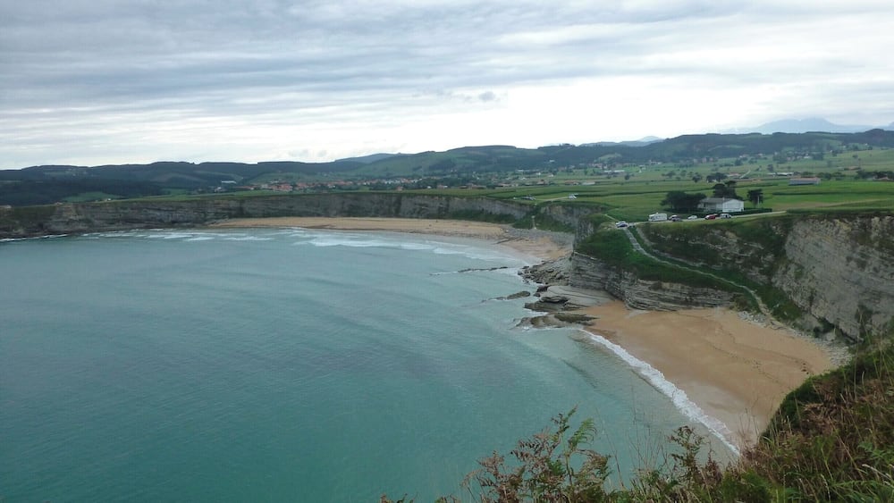 Beautiful beaches on the atlantic coast of northern Spain. Great to surf, hike and camp.