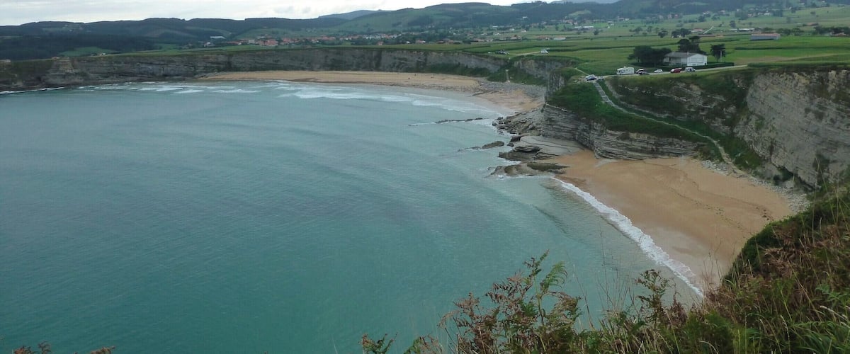 Beautiful beaches on the atlantic coast of northern Spain. Great to surf, hike and camp.