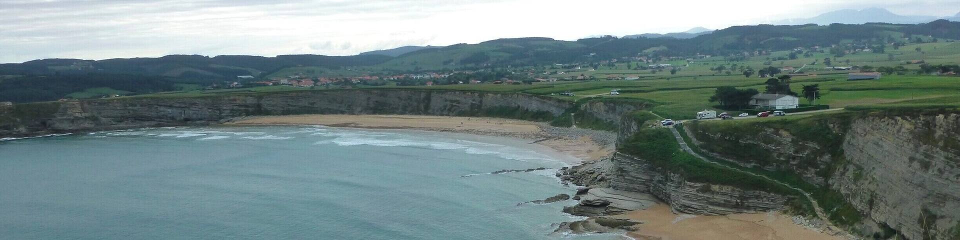 Beautiful beaches on the atlantic coast of northern Spain. Great to surf, hike and camp.
