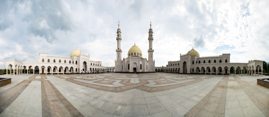 White Mosque in the city of Bulgar