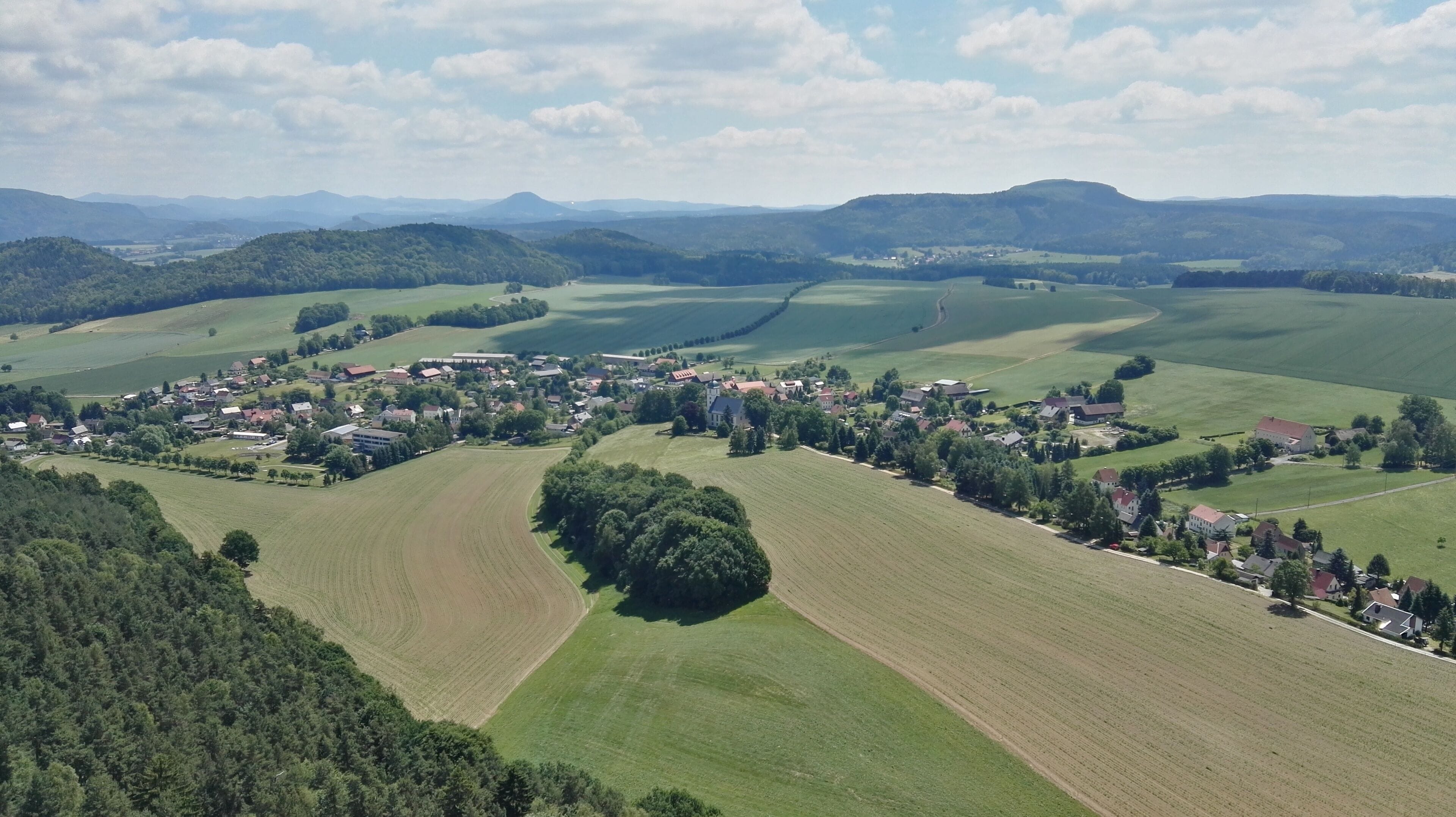 Blick vom Papststein