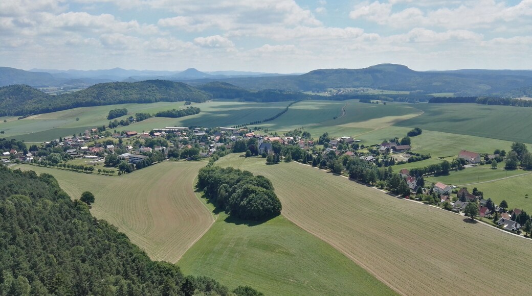 Blick vom Papststein