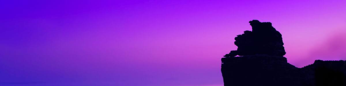 Papststein "Große Hunskirche",Saxon Switzerland in the morning before sunrise