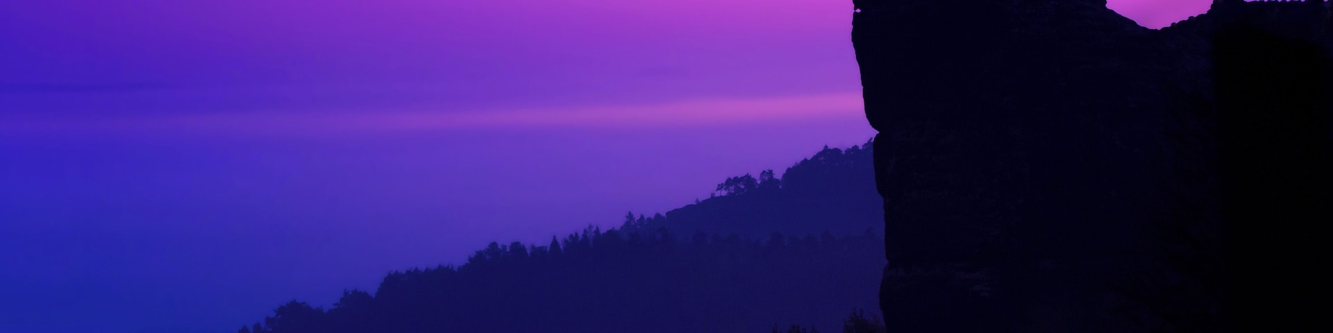 Papststein "Große Hunskirche",Saxon Switzerland in the morning before sunrise