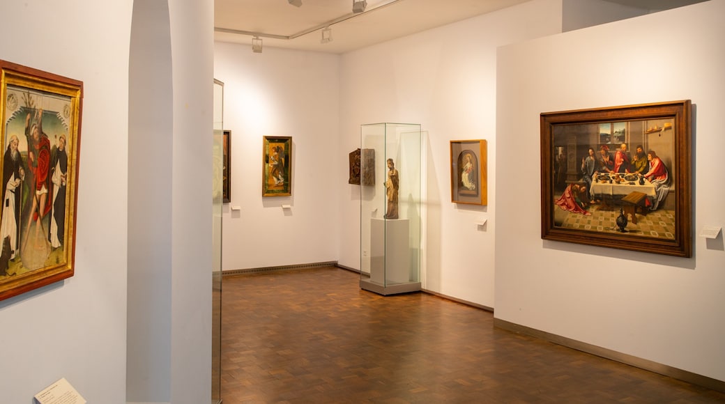 Museum of Art and Cultural History which includes art and interior views