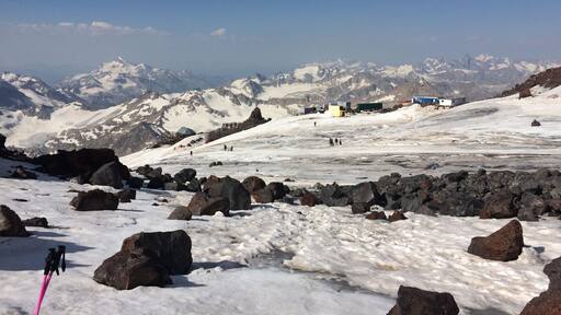 Наш лагерь перед восхождением. И после