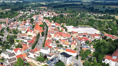 Bad Liebenwerda, Innenstadt, Panorama 2022