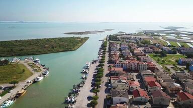Marano lagoon historic center