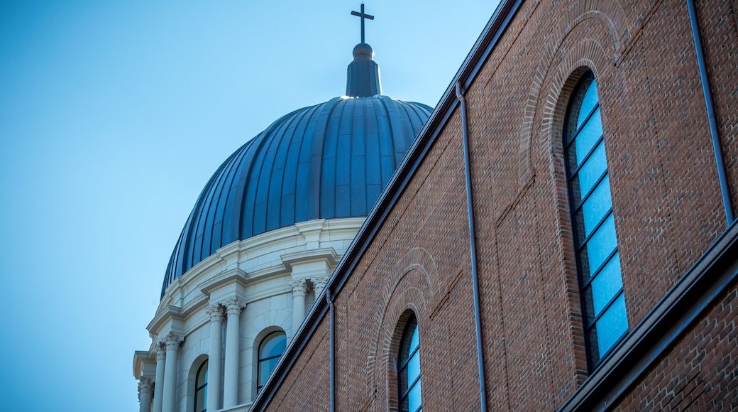 Raleigh North Carolina USA September 20 2017 Holy Name of Jesus Cathedral