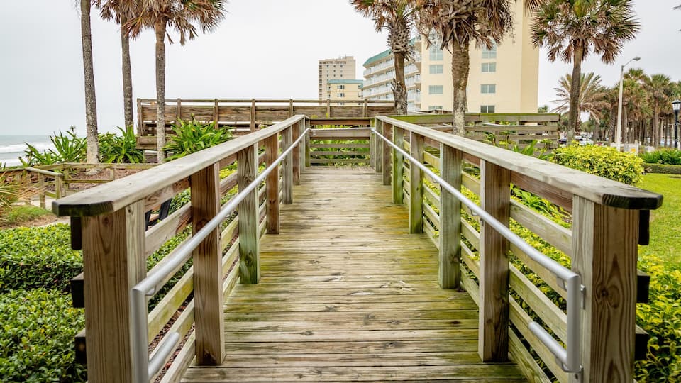 Birthplace of Speed Park showing a garden