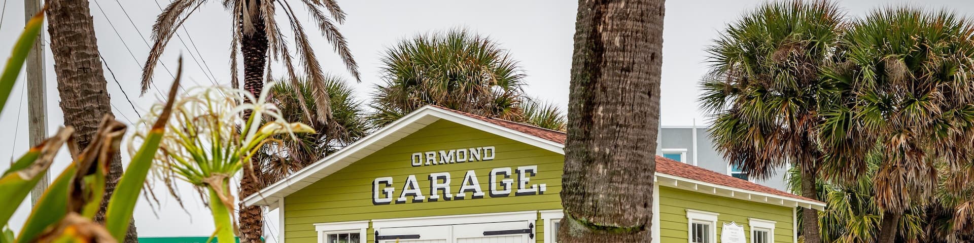 Birthplace of Speed Park featuring signage