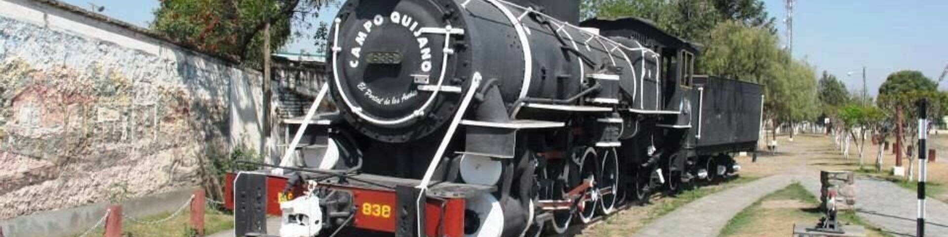 #localgem Locomotora a vapor que transitaba por los rieles del ramal C14 de Salta a Chile, con varias estaciones intermedias. Transportaba minerales.