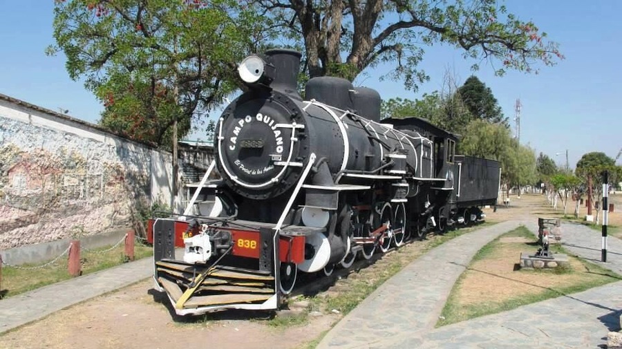 #localgem Locomotora a vapor que transitaba por los rieles del ramal C14 de Salta a Chile, con varias estaciones intermedias. Transportaba minerales.