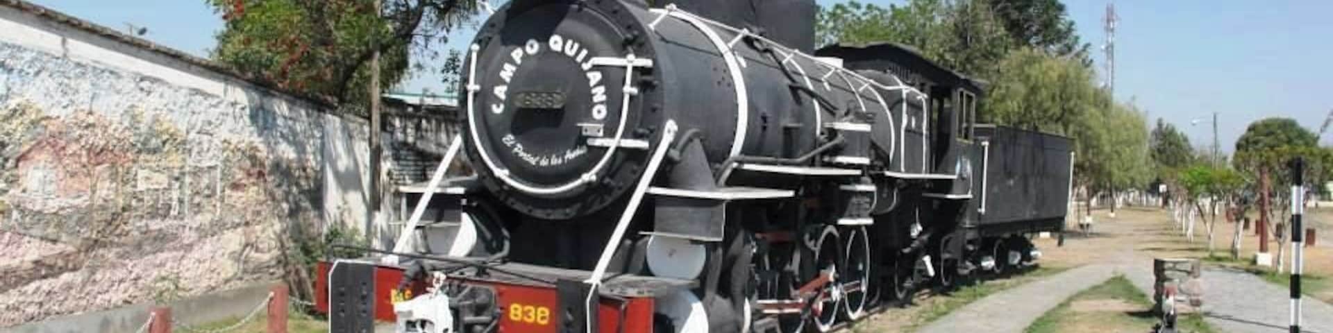 #localgem Locomotora a vapor que transitaba por los rieles del ramal C14 de Salta a Chile, con varias estaciones intermedias. Transportaba minerales.