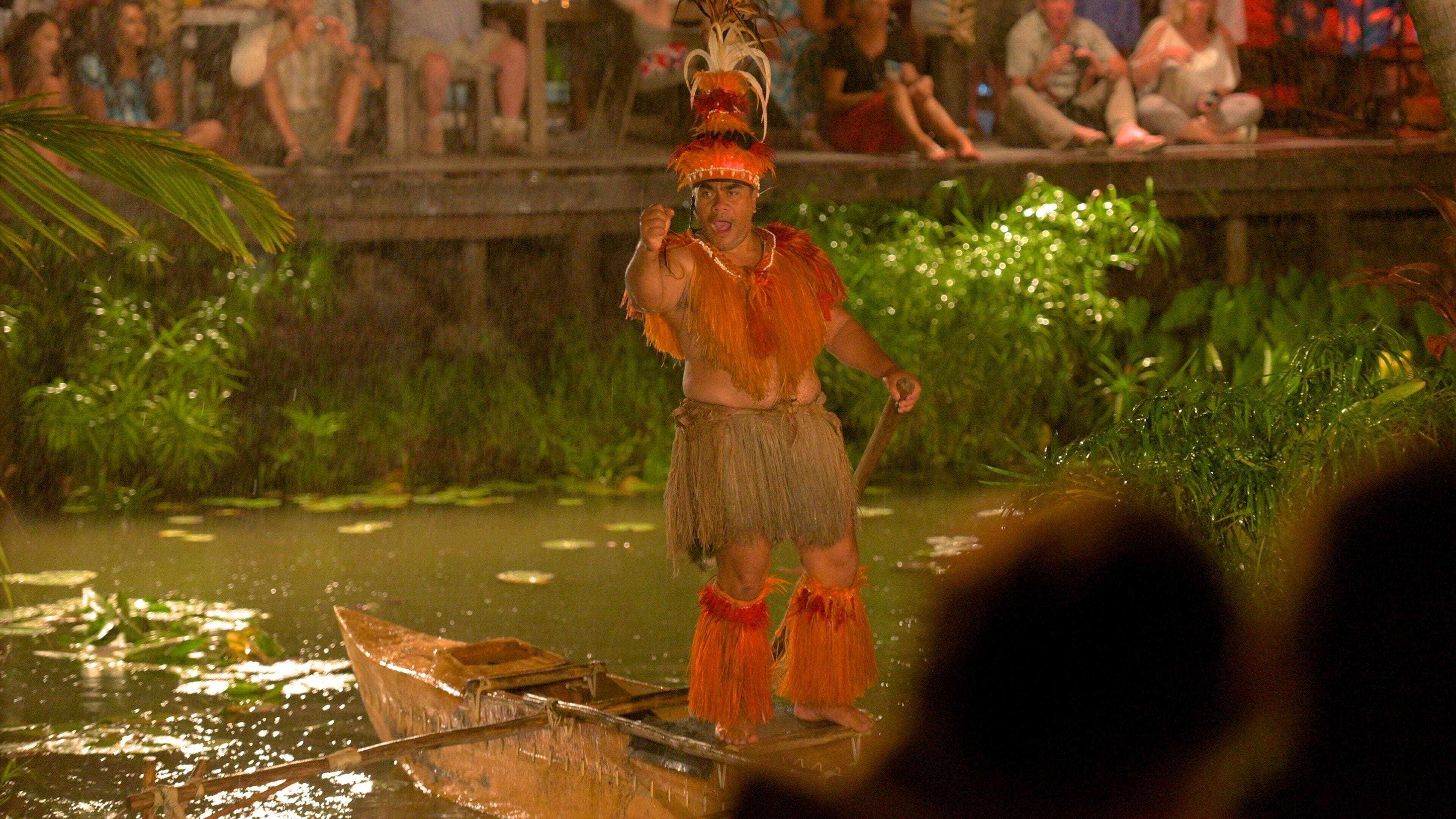 Te Vara Nui Village which includes indigenous culture and performance art as well as an individual male