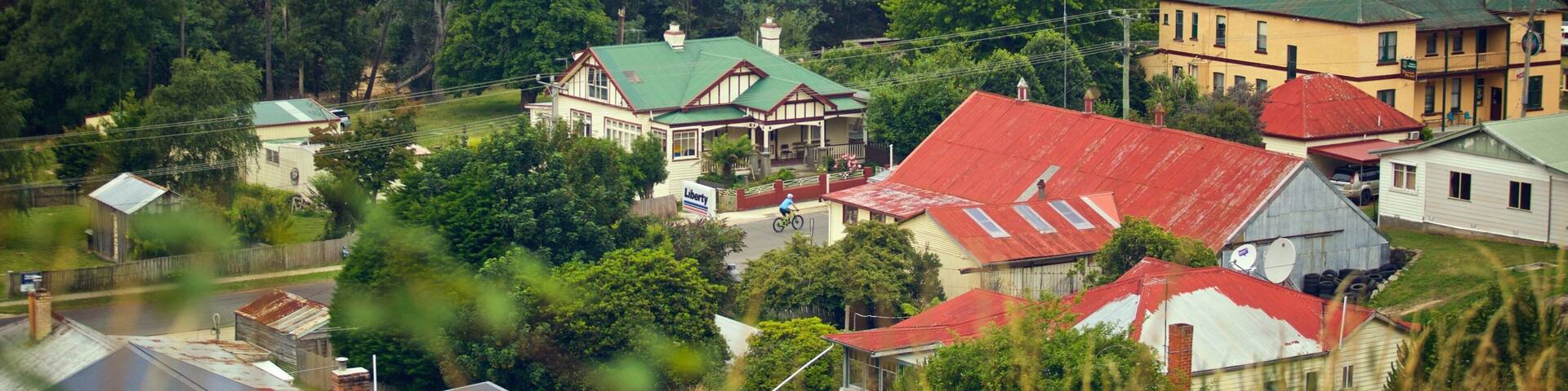 Derby which includes a house and forests