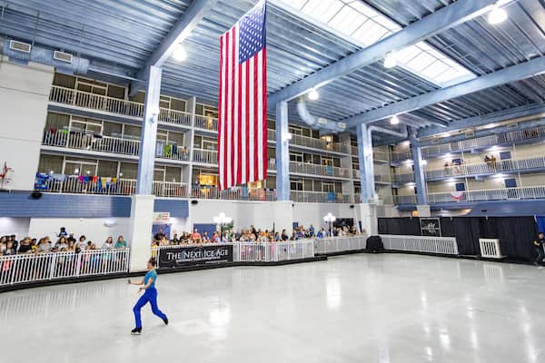 Carousel Ice Skating Rink